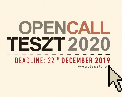 Open Call for TESZT 2020